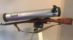 Telescope on a firearm