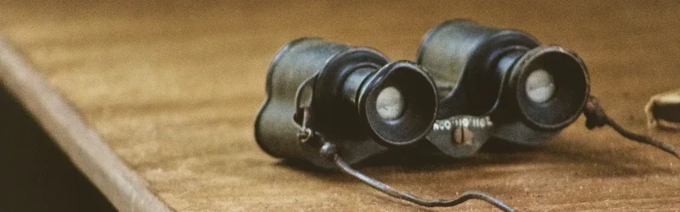 Old binocular